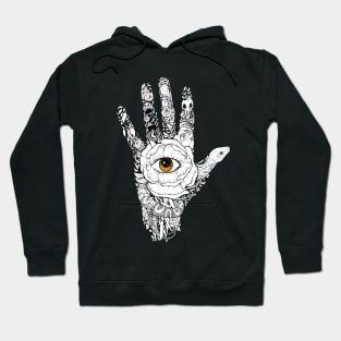 Palmistry BLACK- Divination and Palm Reading Hoodie